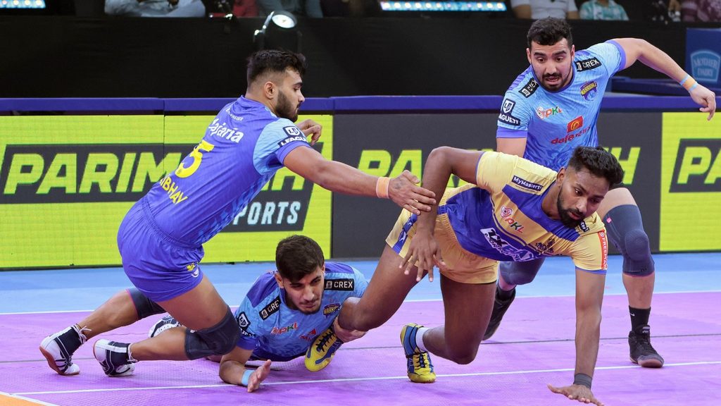 Moein Shafaghi and Himanshu help Tamil Thalaivas register comprehensive win against Bengal Warriorz  