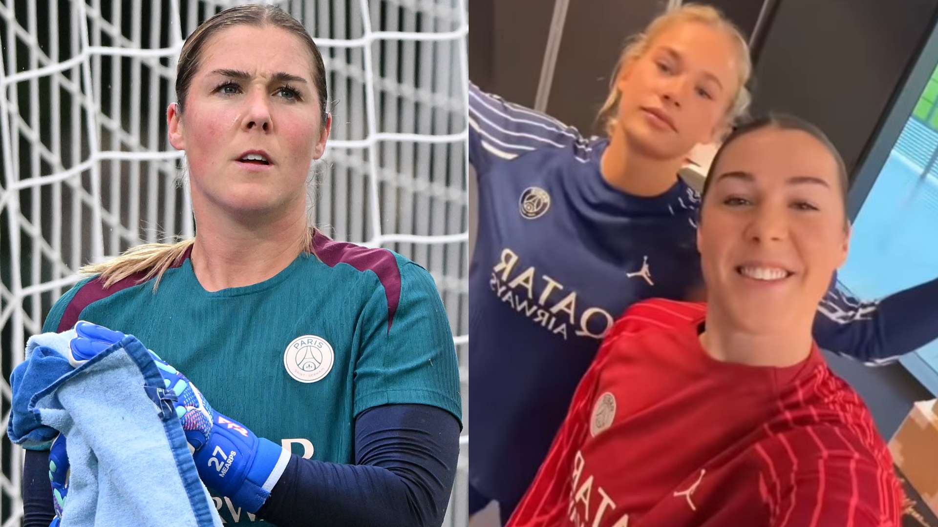 📽️ | ‘Love!’ - Earps showcases new PSG x Jordan keeper kit  