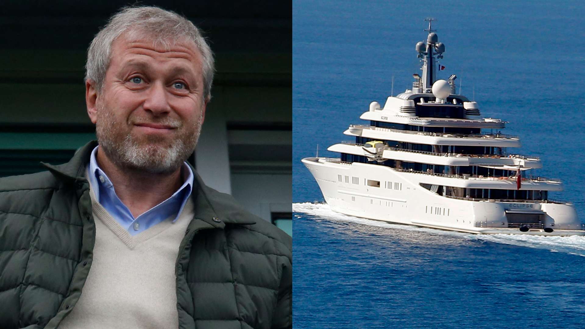 Abramovich living in exile with £500m superyacht marooned  