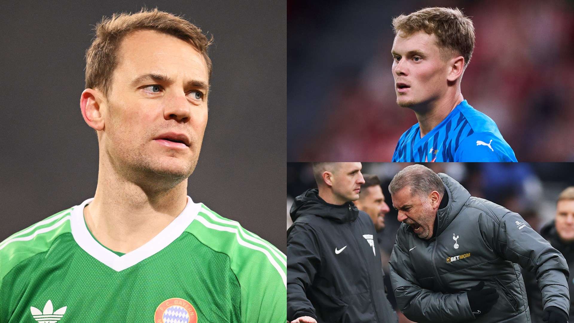 Neuer injury forced Tottenham to change goalkeeper targets  