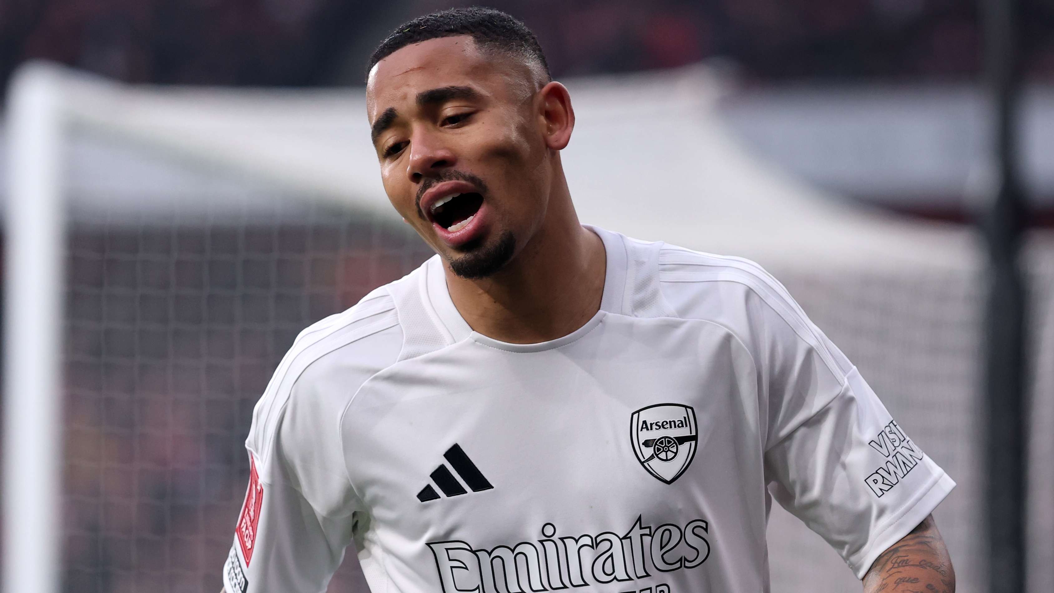 Jesus facing 'long spell out' as horror ACL injury suspected  