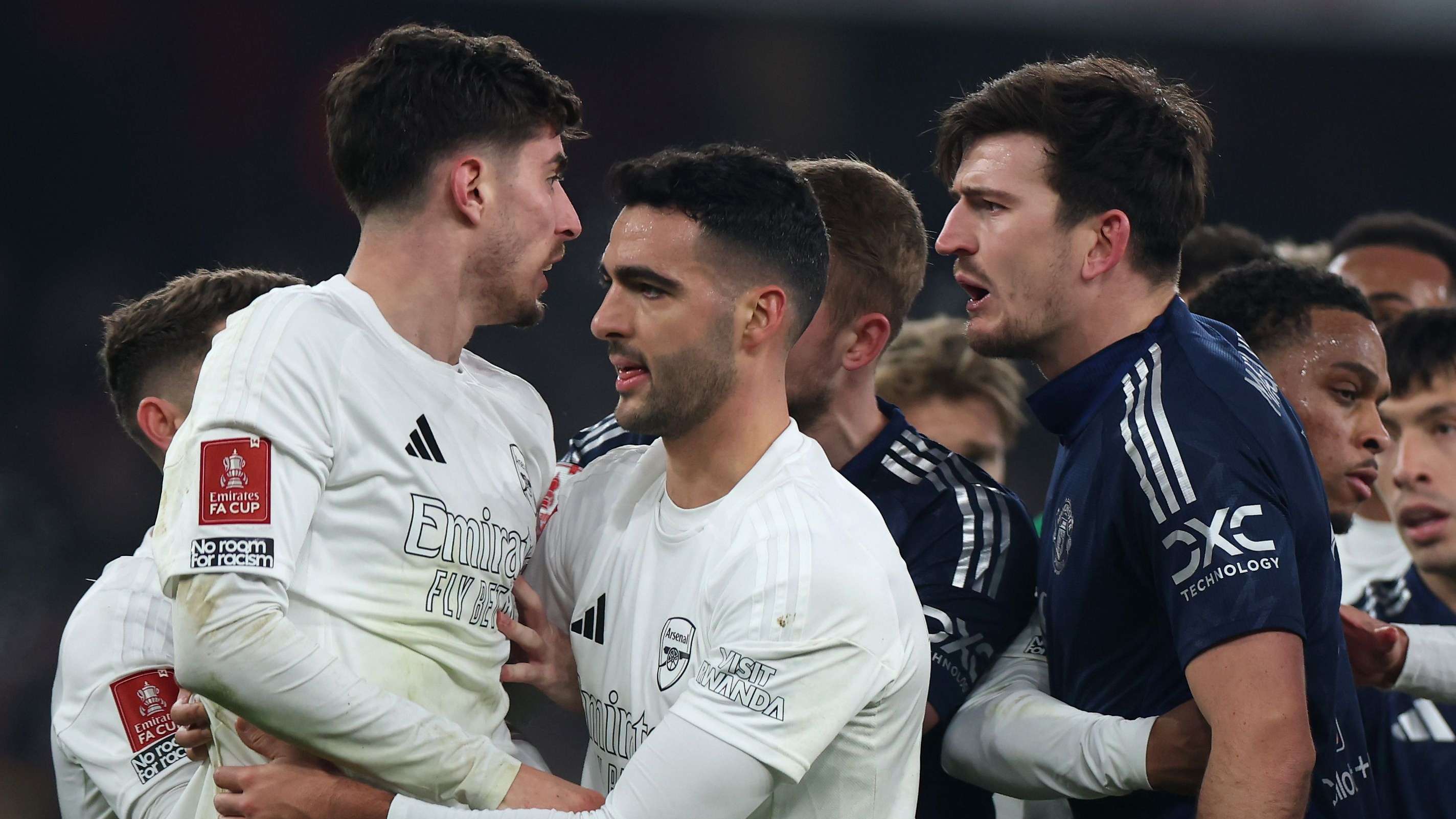 Maguire allegedly called Havertz a 'cheating scumbag' after penalty controversy  