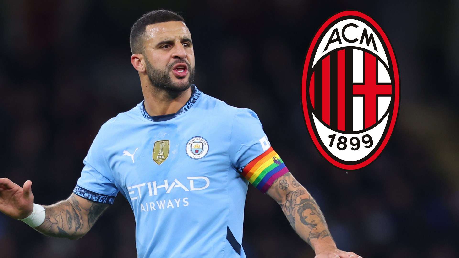 Walker joins AC Milan and pens touching message to wife & Man City  