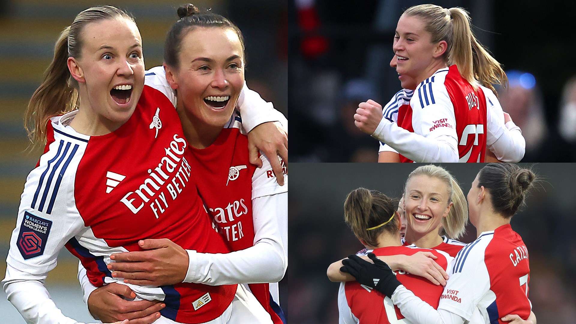 Lionesses trio lead the way as Arsenal pummel Palace  