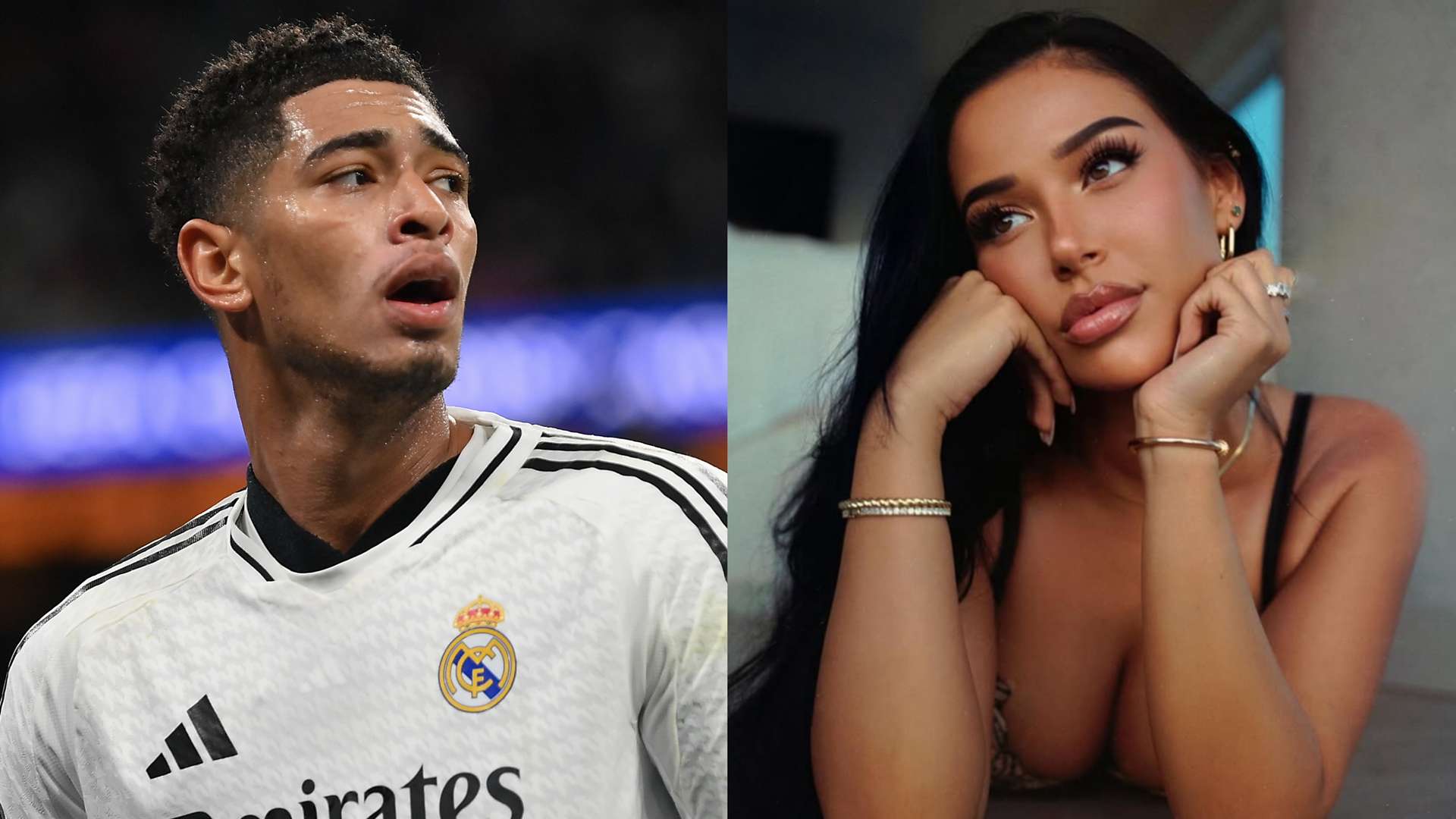 Bellingham & new girlfriend Castro make rare public appearance  