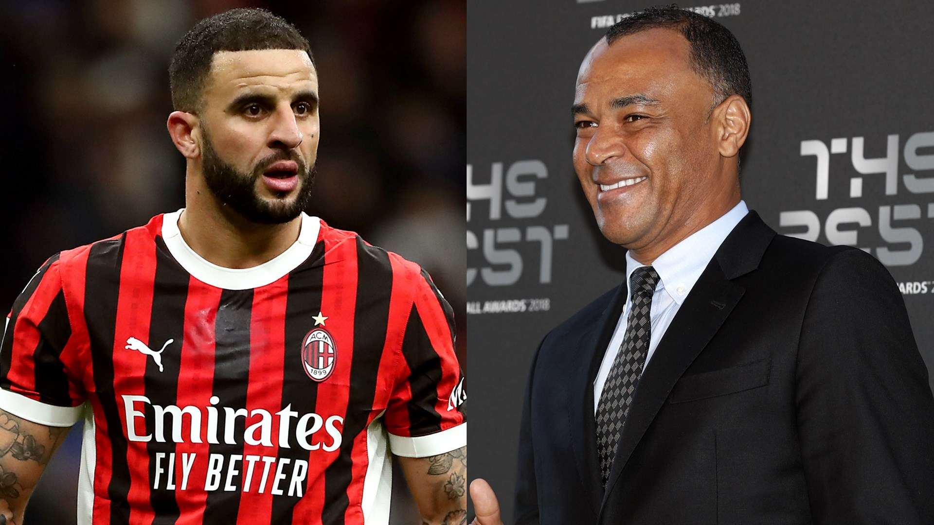 Walker compared to AC Milan legend Cafu after 'unreal' debut vs Inter  