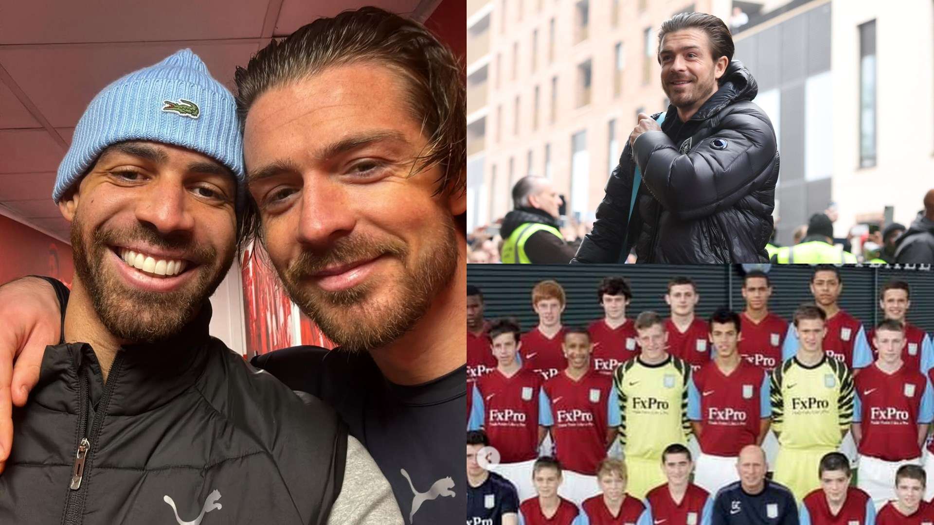 Grealish sent hilarious message by fellow academy graduate  