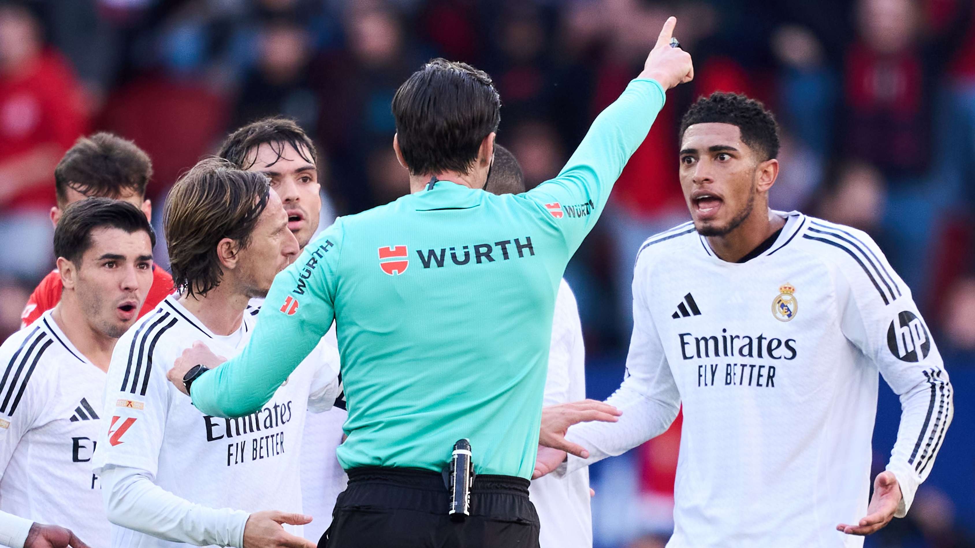 Tebas weighs in on investigation into ref who sent off Bellingham  