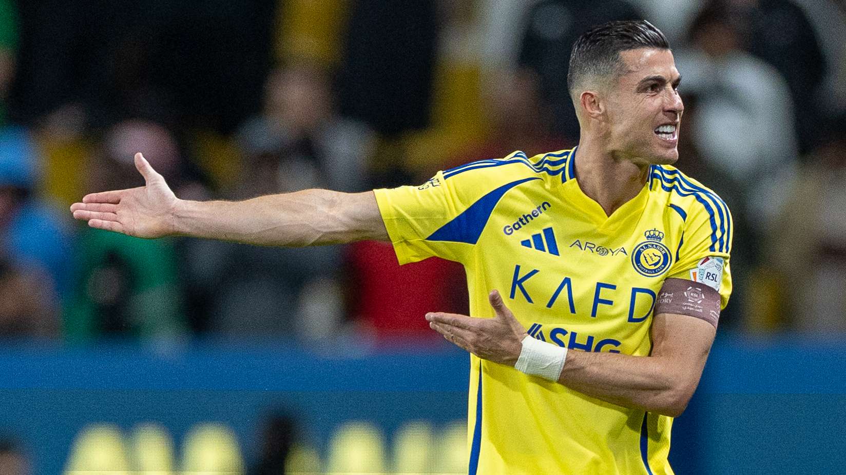 📽️ | Ronaldo's angry reaction to Duran red in Al-Nassr loss  