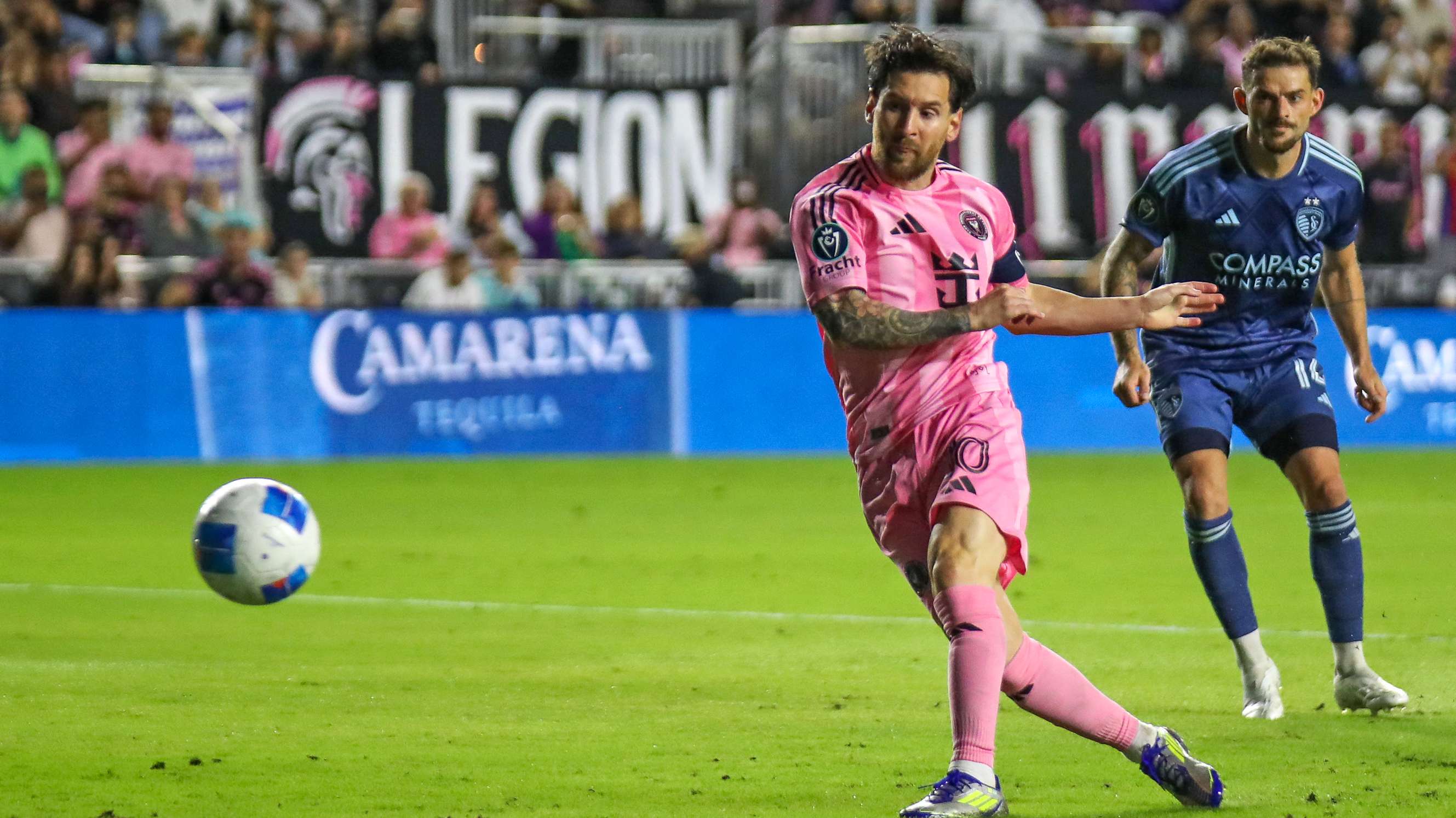 📽️ | Messi ROCKET! All angles of Inter Miami star's superb volley vs Sporting KC  