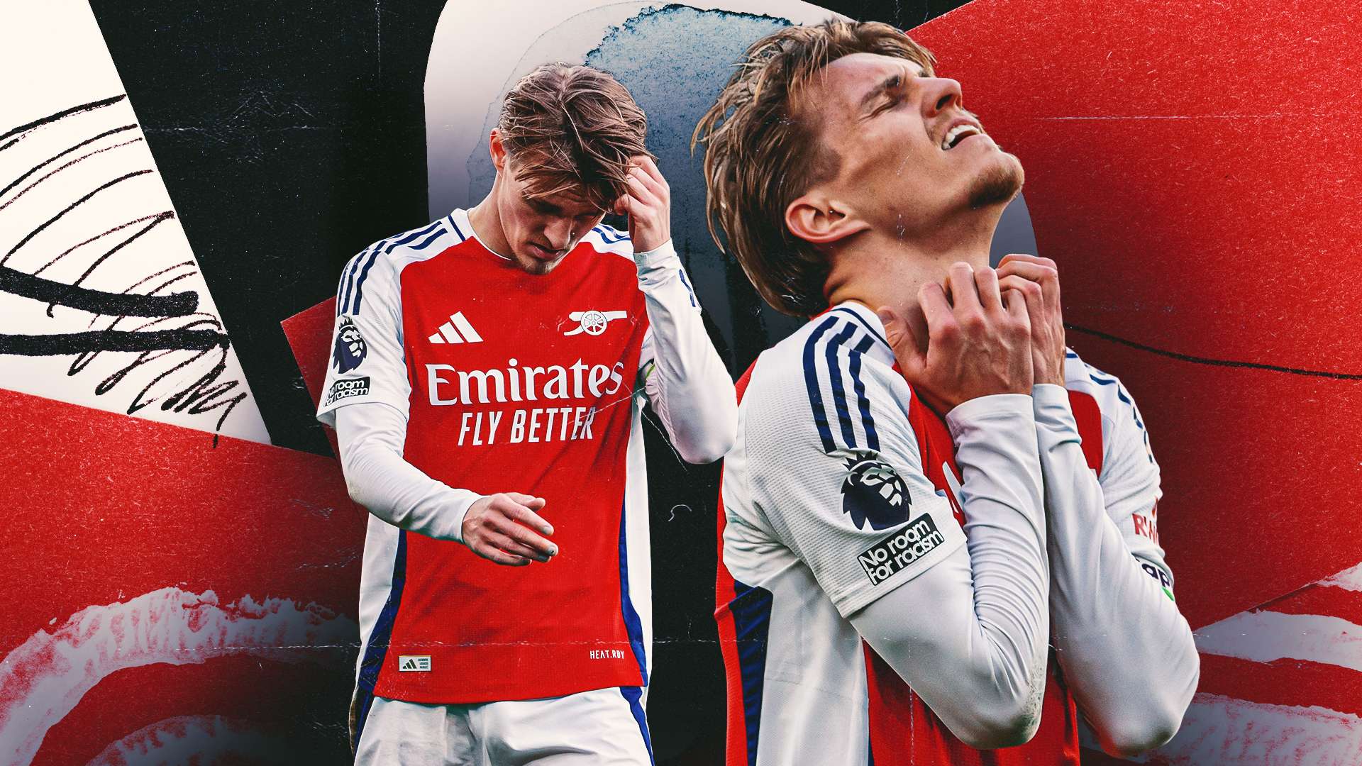 Odegaard, where are you?! Arsenal captain is HIDING  