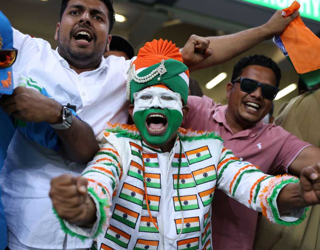 No flag-waving frenzy, but Dubai turns up in large numbers  
