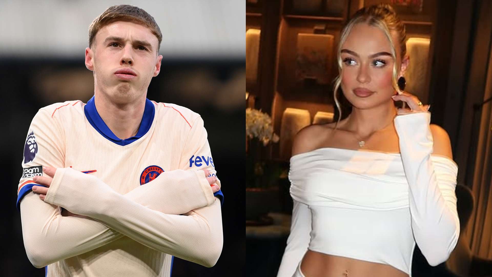 Palmer's girlfriend lifts lid on 'warm & cuddly' Chelsea star  
