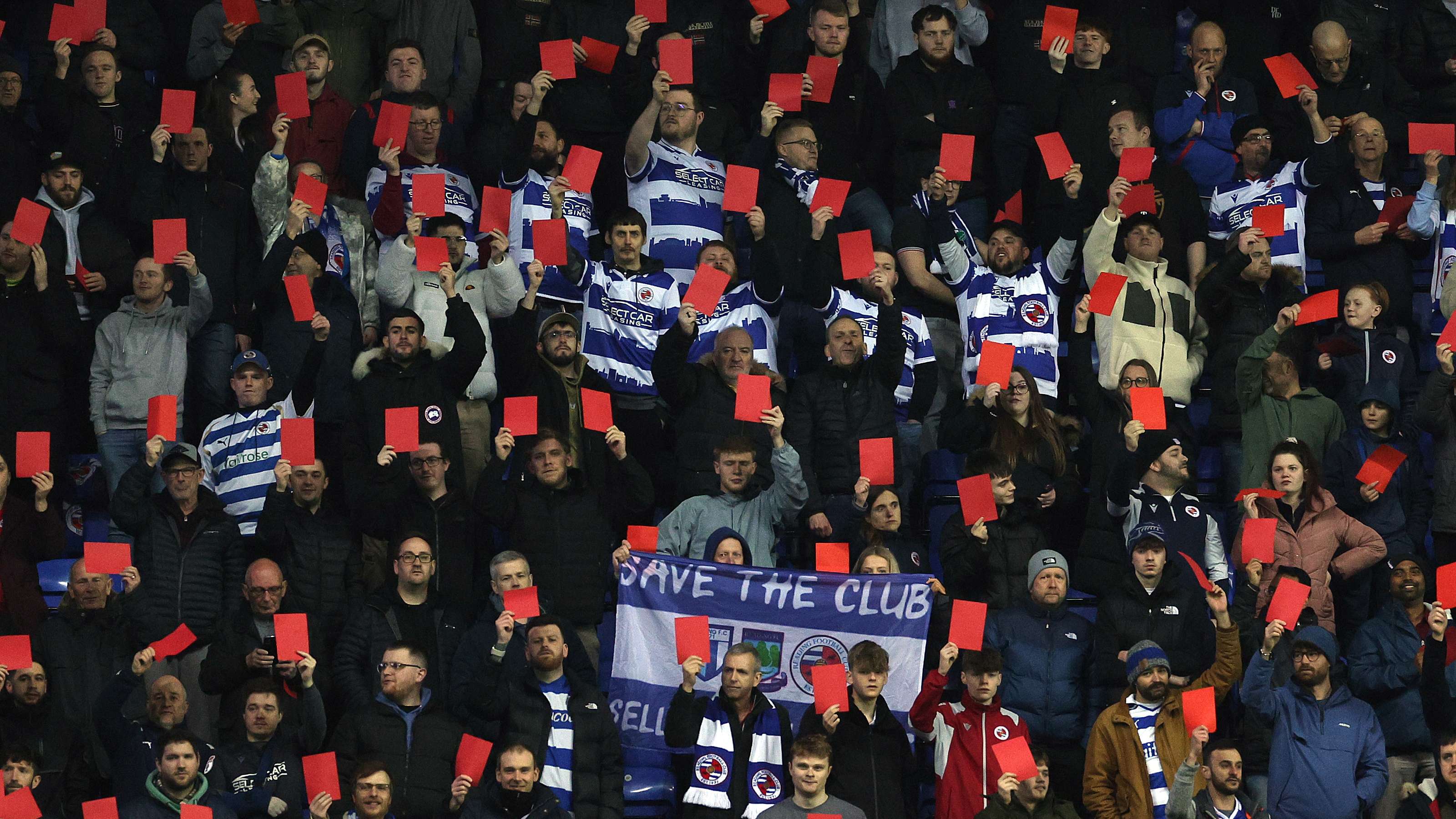 Deadpool battles Reading! Wrexham fans join protest against owners  