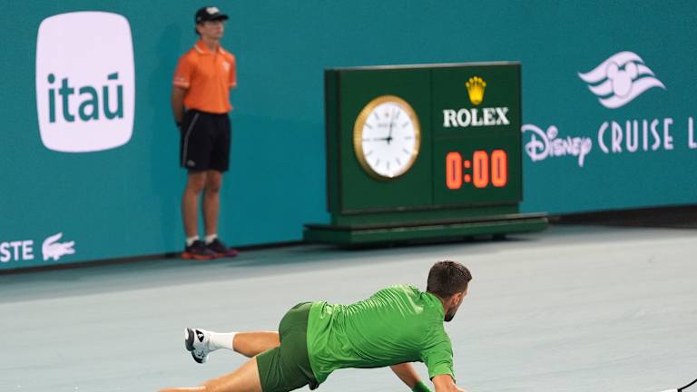 Jakub Mensik becomes first teenager ever to beat Novak Djokovic in straight sets in a completed tour-level match  