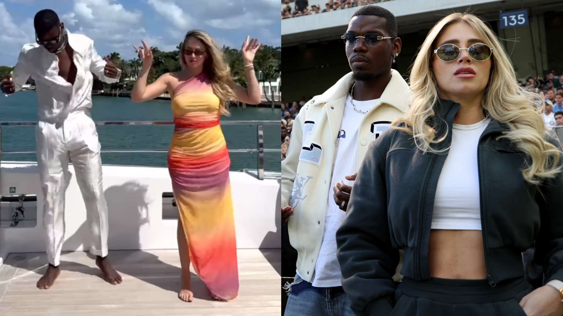 📽️ | 'Good vibes only' for Pogba during boat dance with wife  