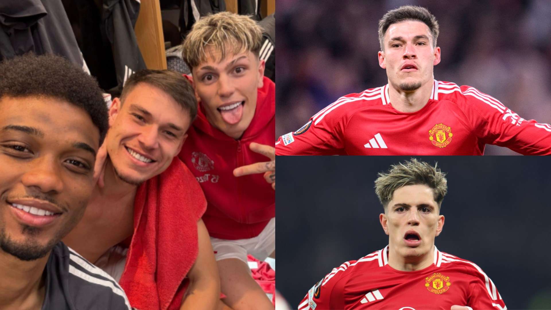 'F*ck Garna!' - Amad pokes fun at Garnacho & Ugarte  