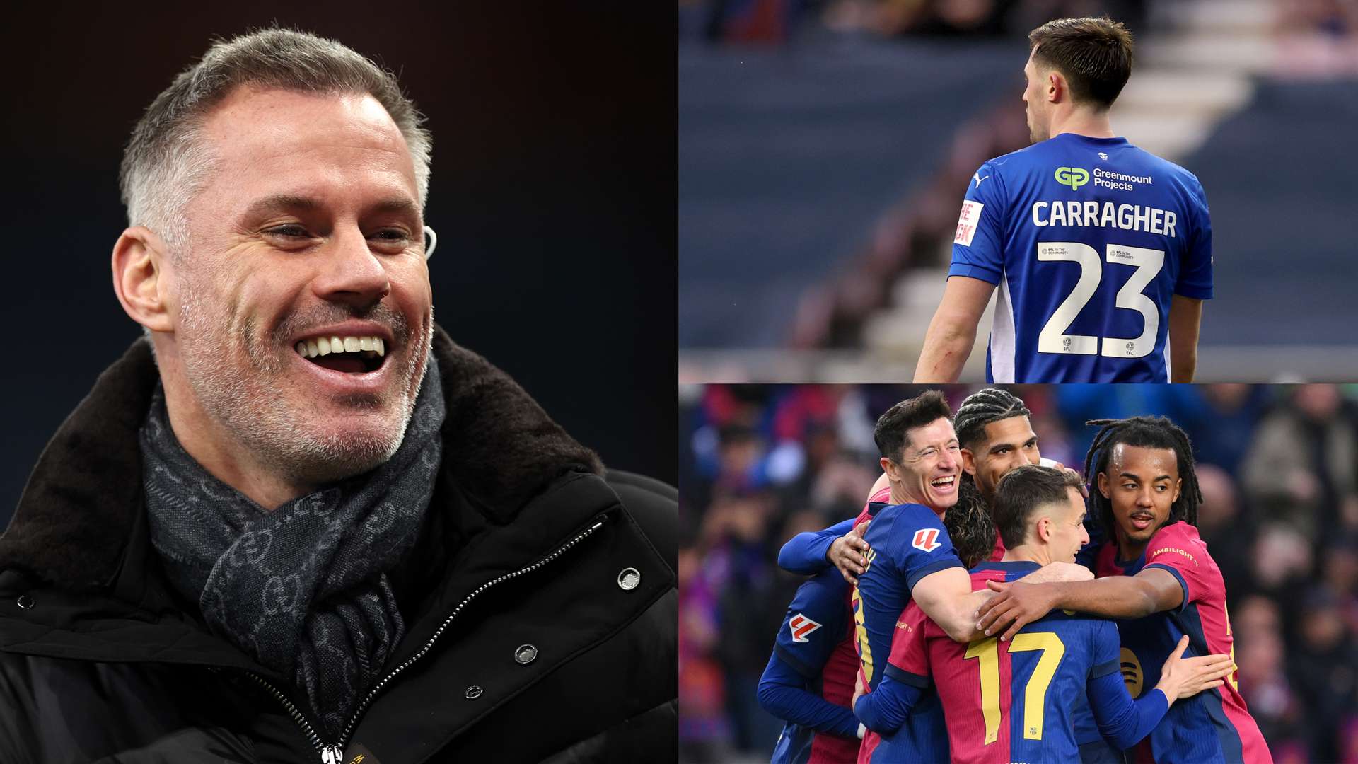 Carragher reveals how son swapped shirts with Barca hero  