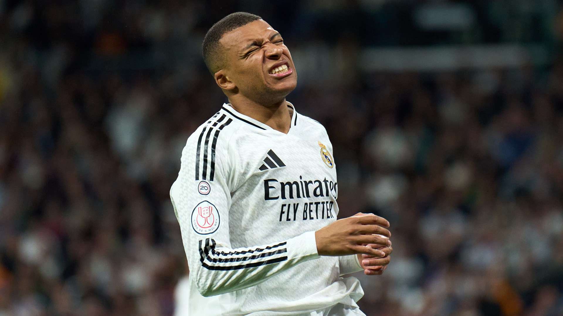 'Very upset' Mbappe apologises after red card for Real Madrid  