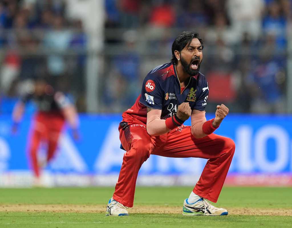 RCB survive Hardik-Tilak onslaught for a famous Wankhede win  