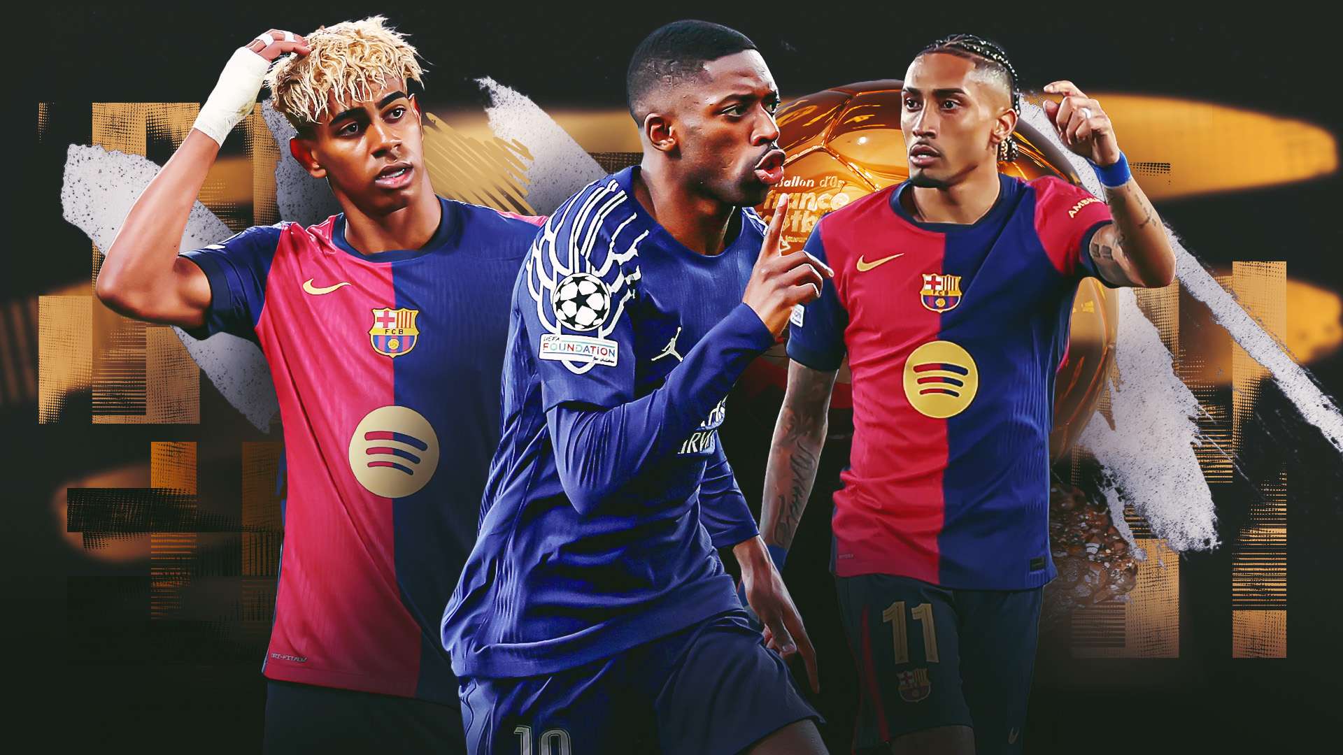 Ballon d'Or Power Rankings: Dembele edges ahead of Barca trio  