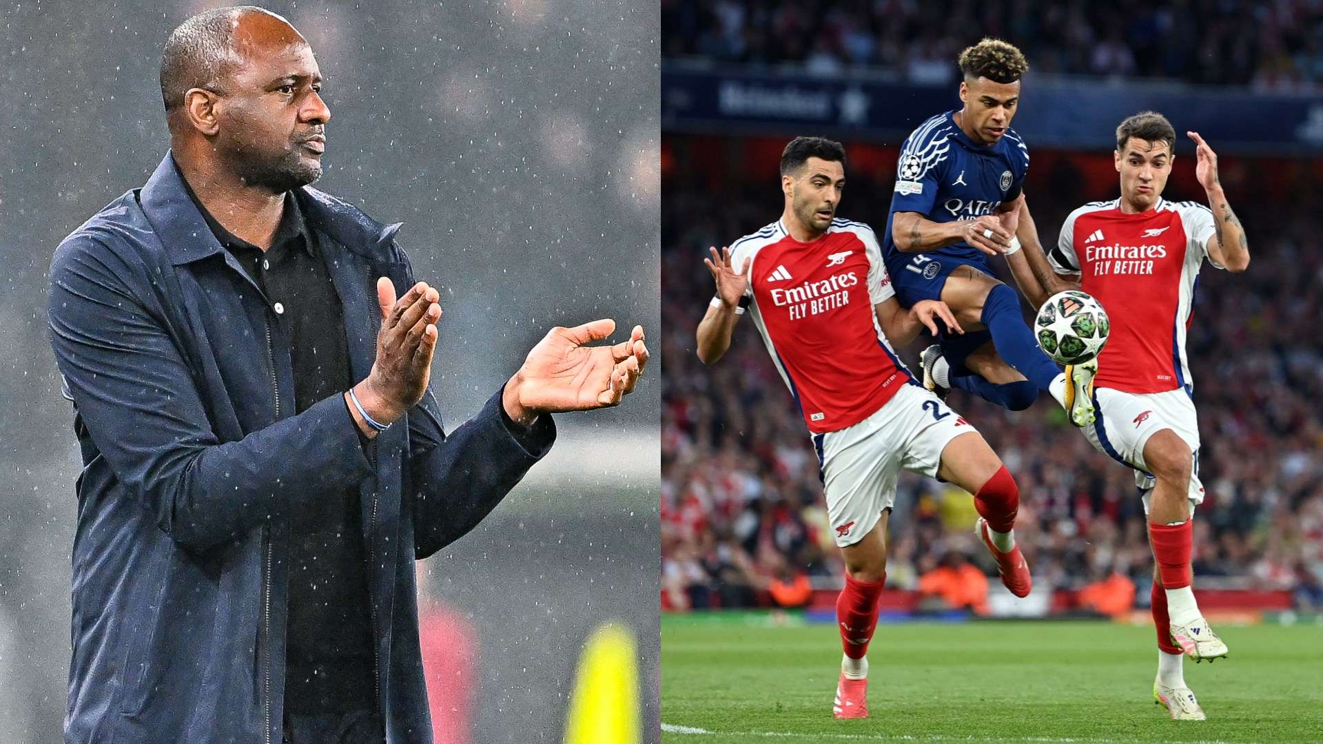 Vieira '100 percent sure' Arsenal can complete comeback vs PSG  