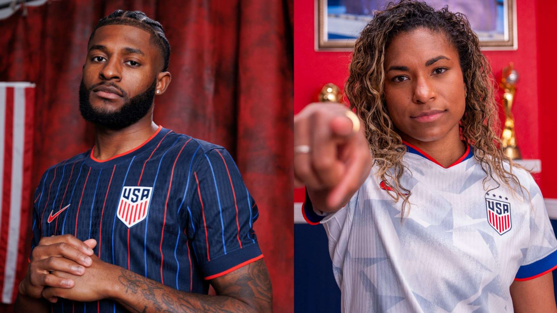 U.S. Soccer unveils new "Heartbeat" and "Brilliant" kits  