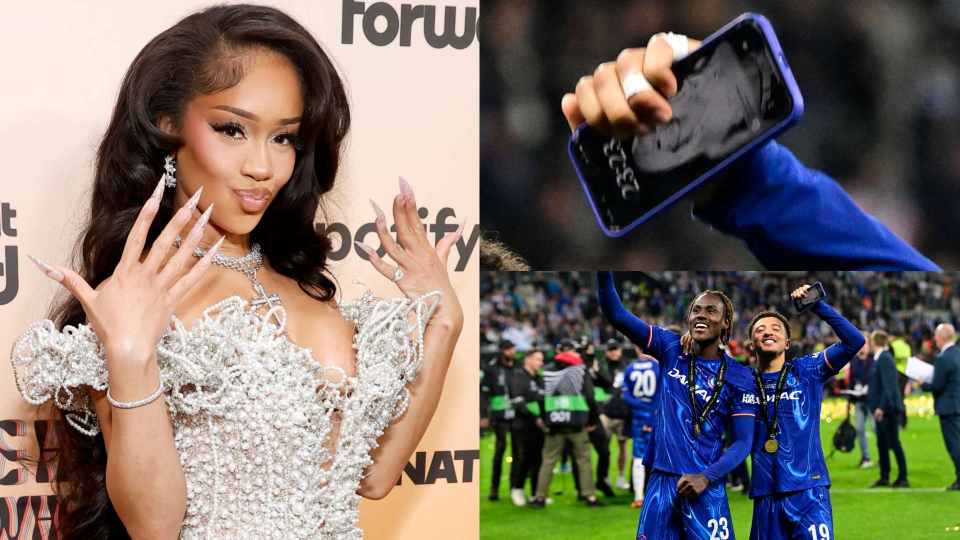 More than friends? Sancho drops another Saweetie romance hint  