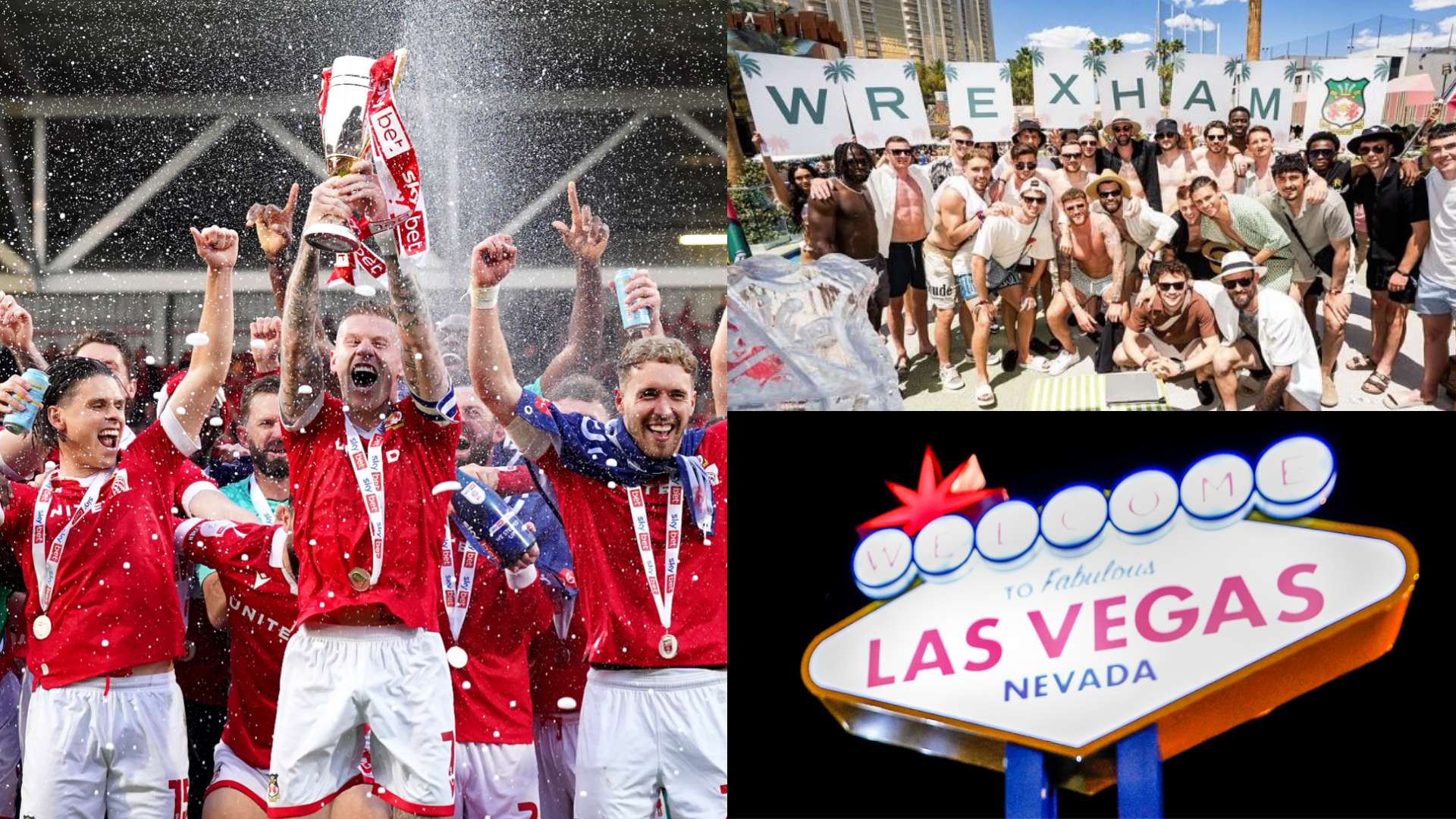 McClean revels in Wrexham's 'magic' Las Vegas promotion party  
