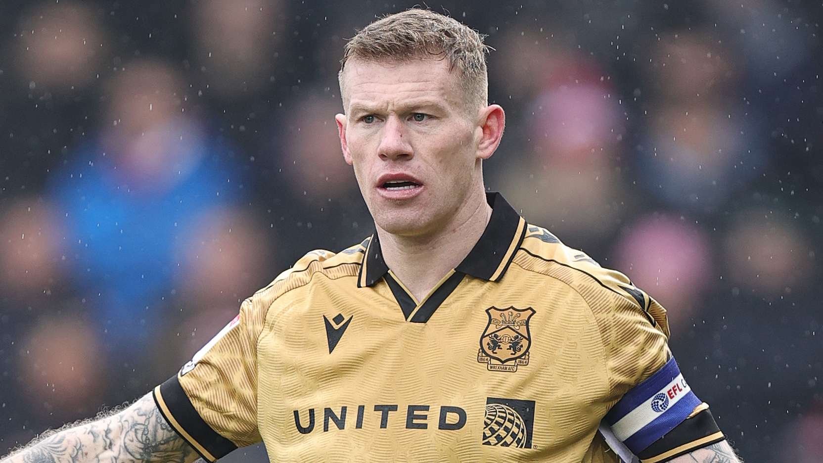 Wrexham captain McClean sends out 'keeping together' message  