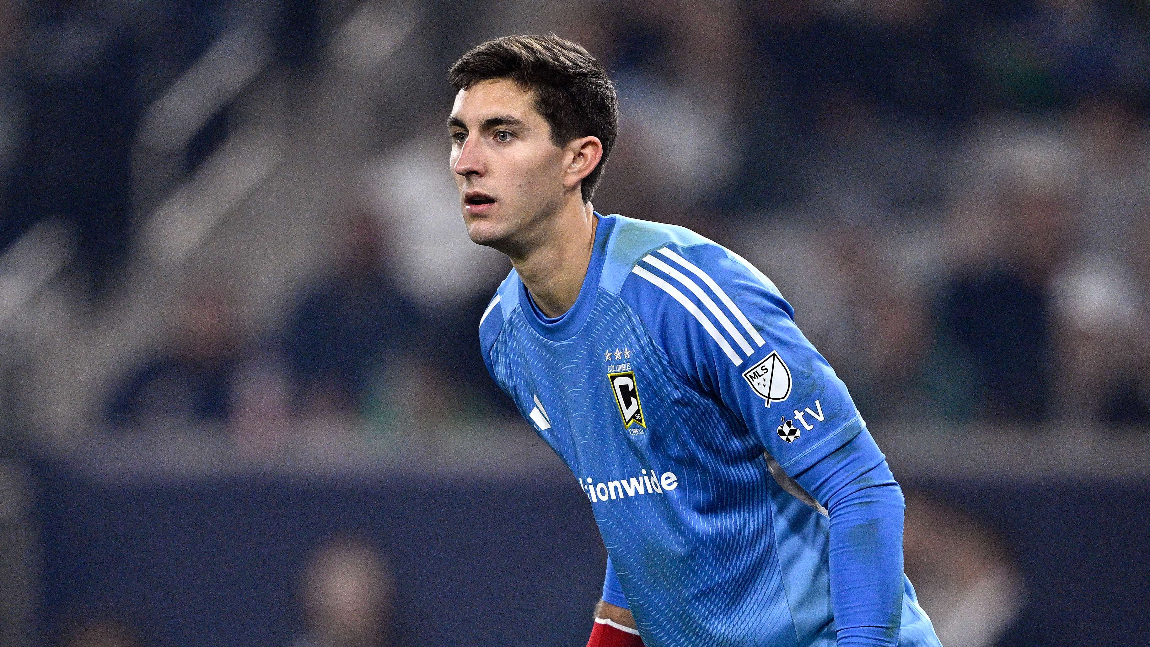 U.S., Crew goalkeeper Schulte ruled out two to six weeks  