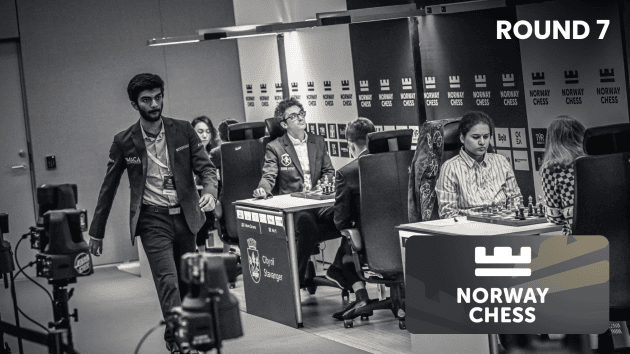 Caruana Leads, Gukesh Wins Another Turnaround  