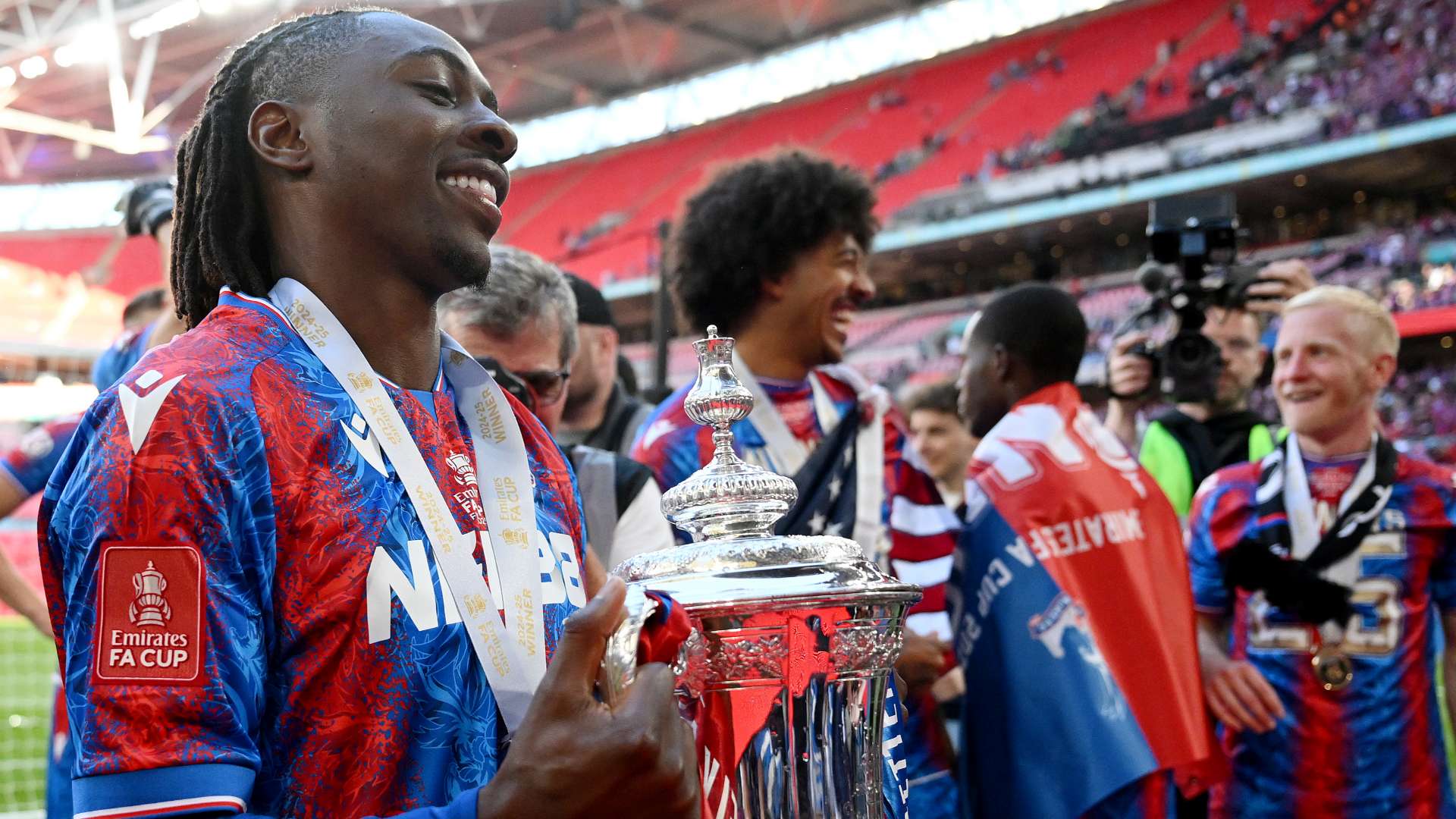 'Oh sh*t!' - What Textor thought watching Palace lift FA Cup  