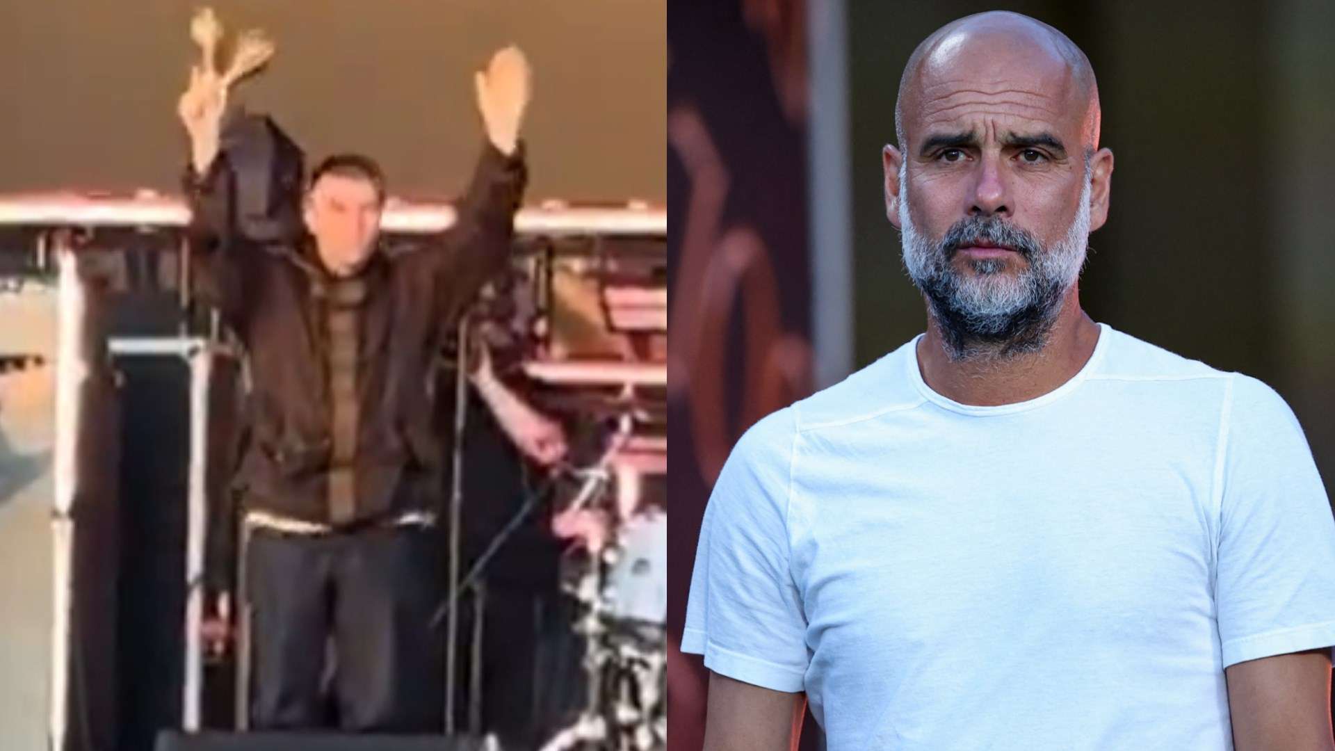 📽️ | Guardiola BOOED by Oasis fans as Liam dedicates song  