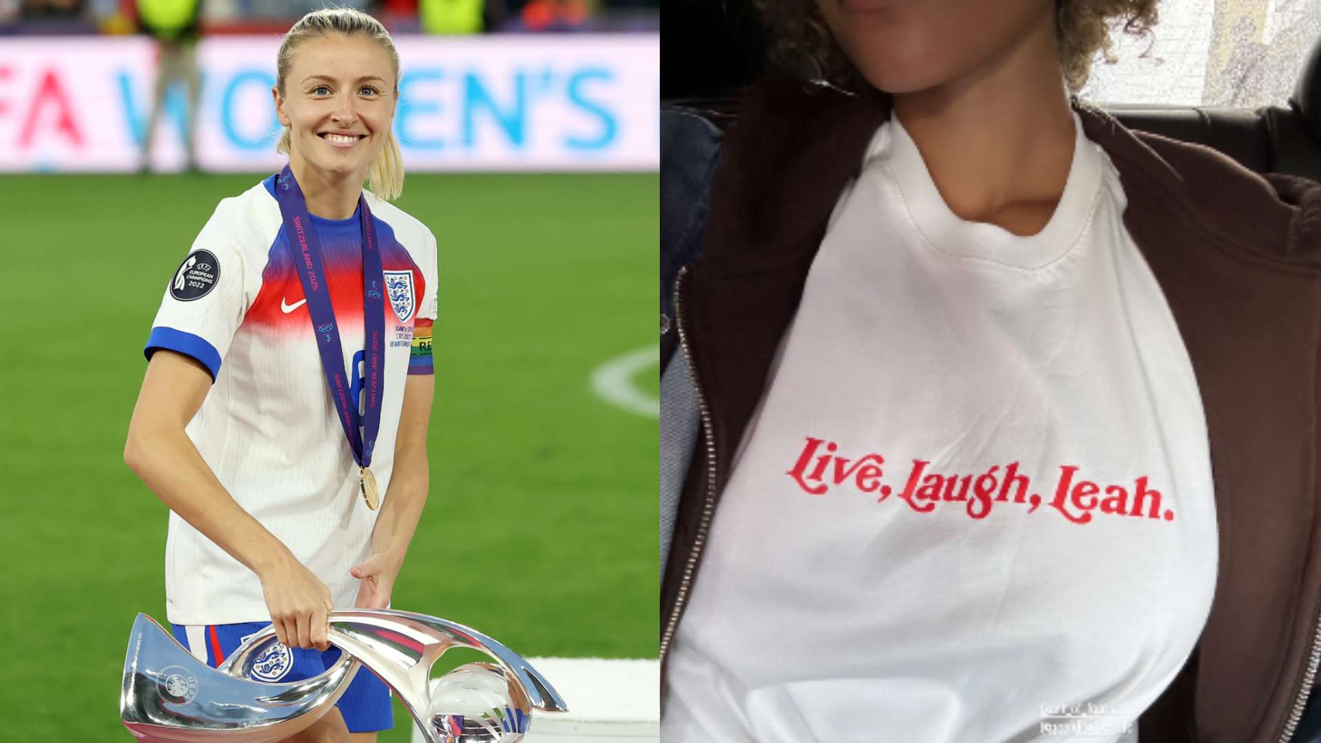 Williamson celebrates Euro 2025 win with girlfriend Smith  