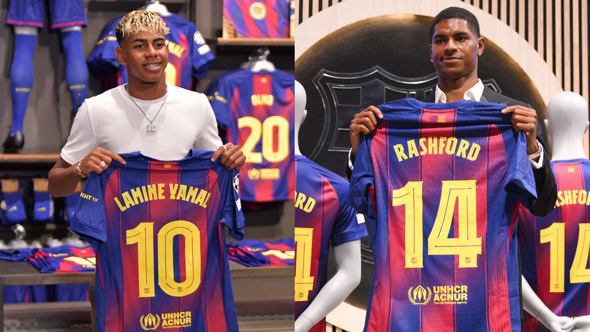 Rashford texted Yamal 'for months' prior to Barca loan move  