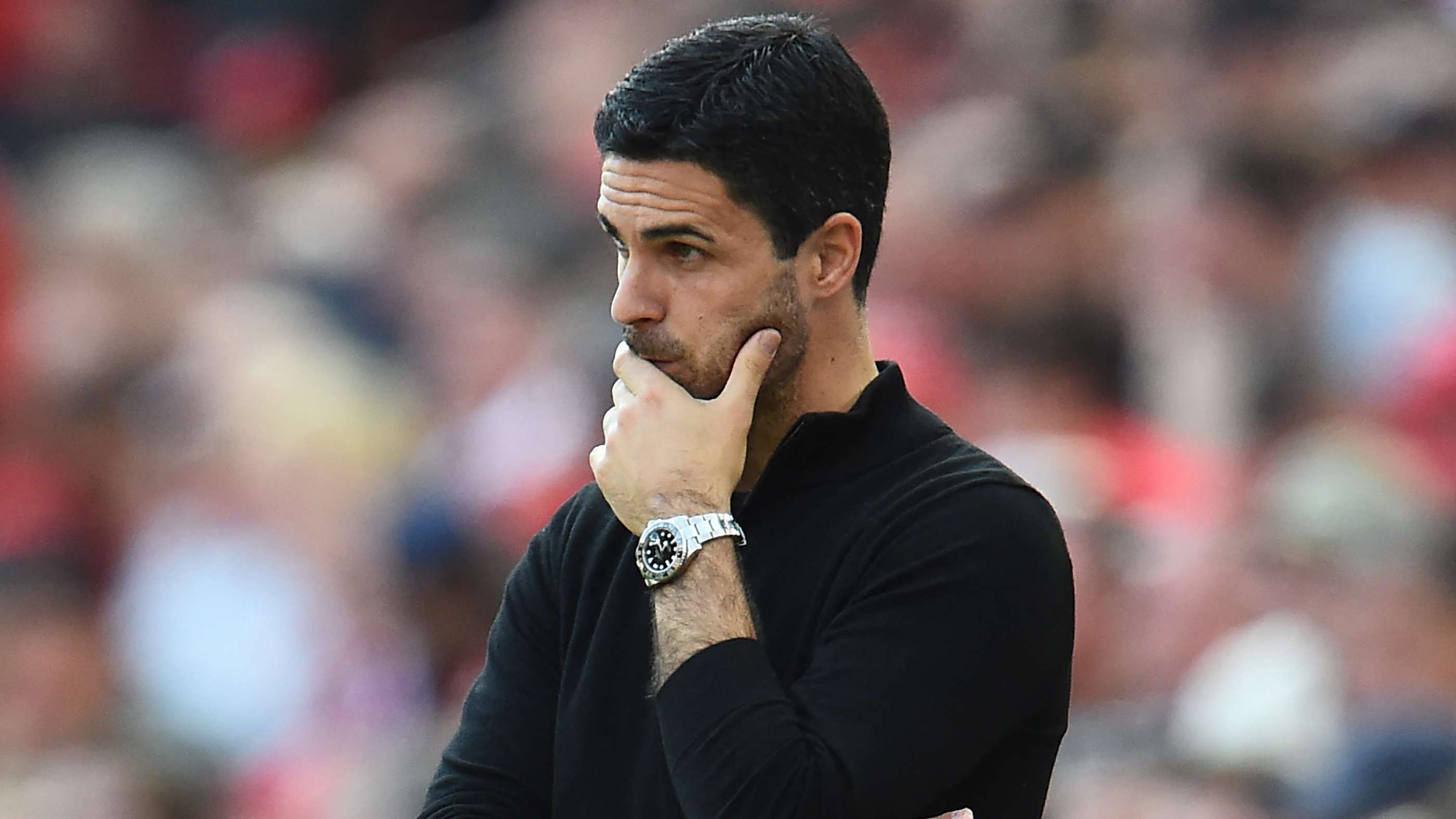 Arteta Out graffiti appears at Emirates Stadium  