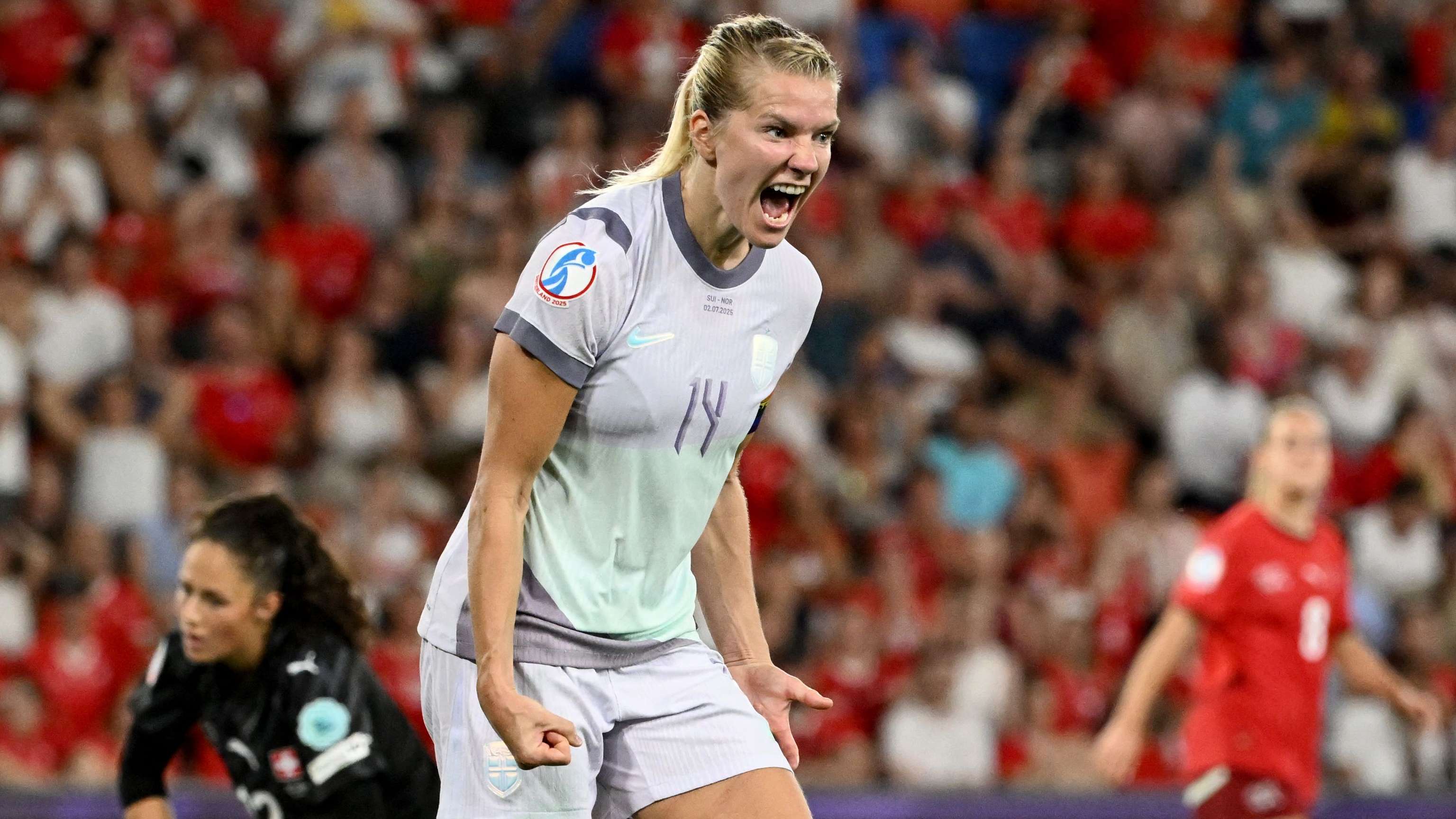 Hegerberg comes up clutch as Norway down brave hosts Switzerland  
