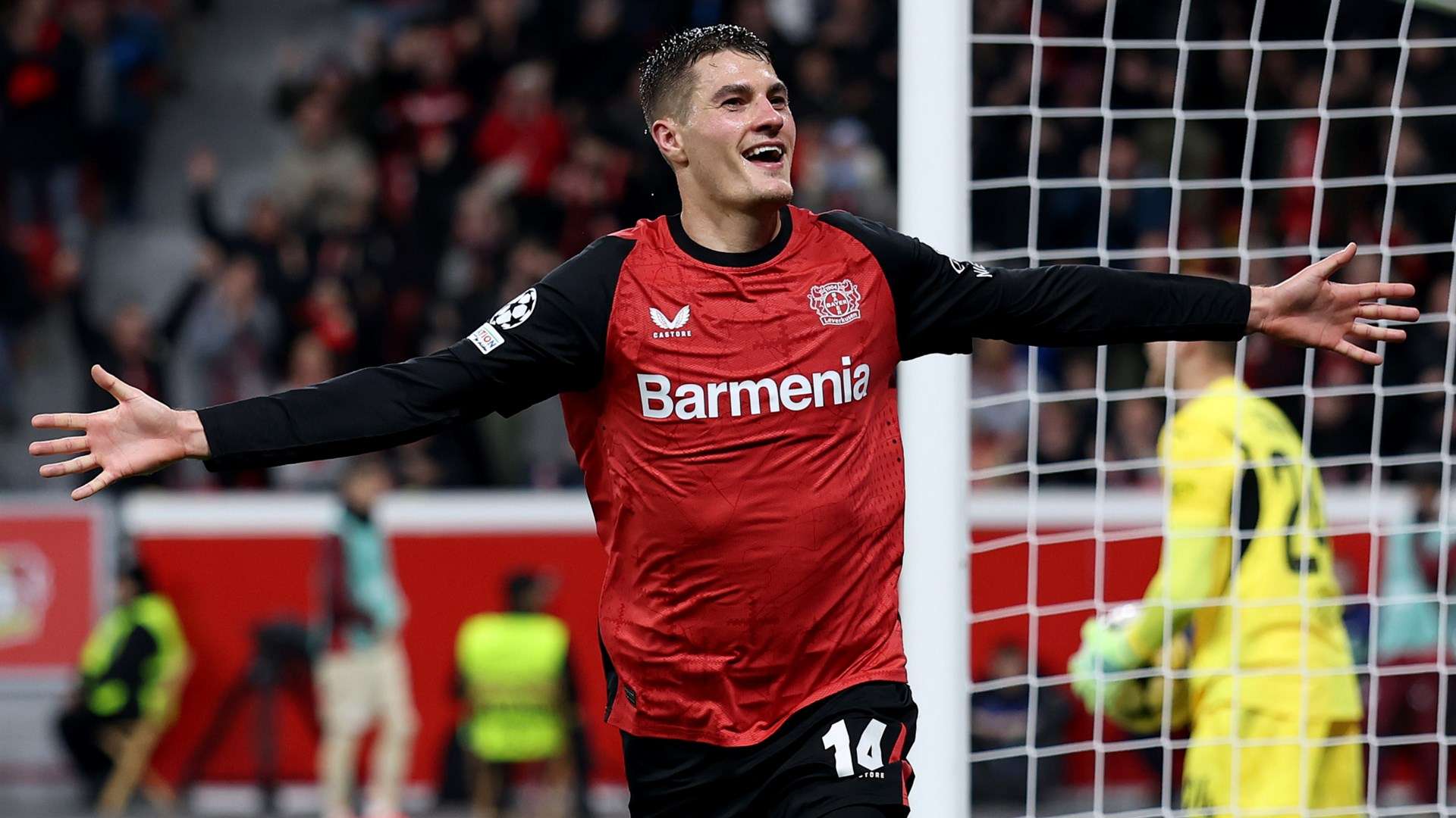 'Future looking good' for Leverkusen as Schick signs new contract  