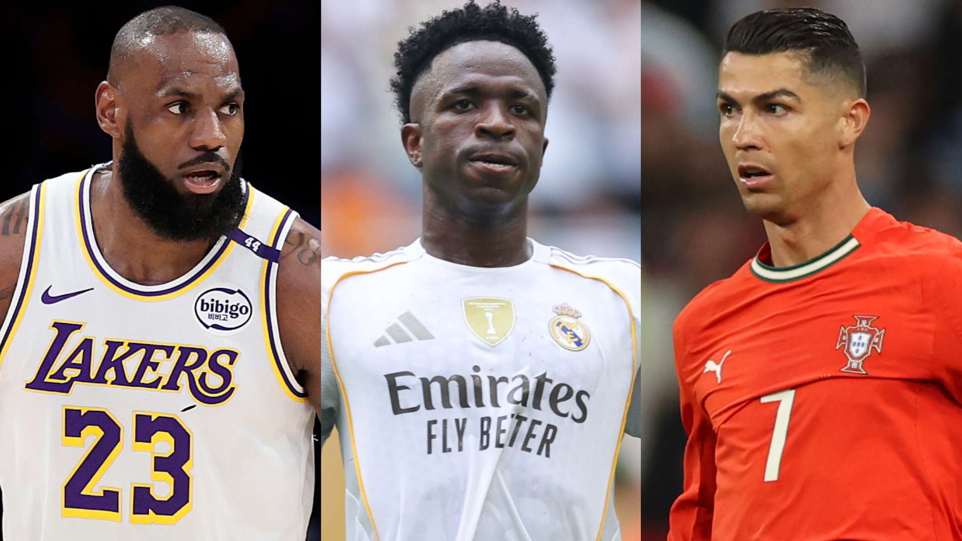 'Striving to be the best' - Why CR7 & LeBron inspire Vini Jr  