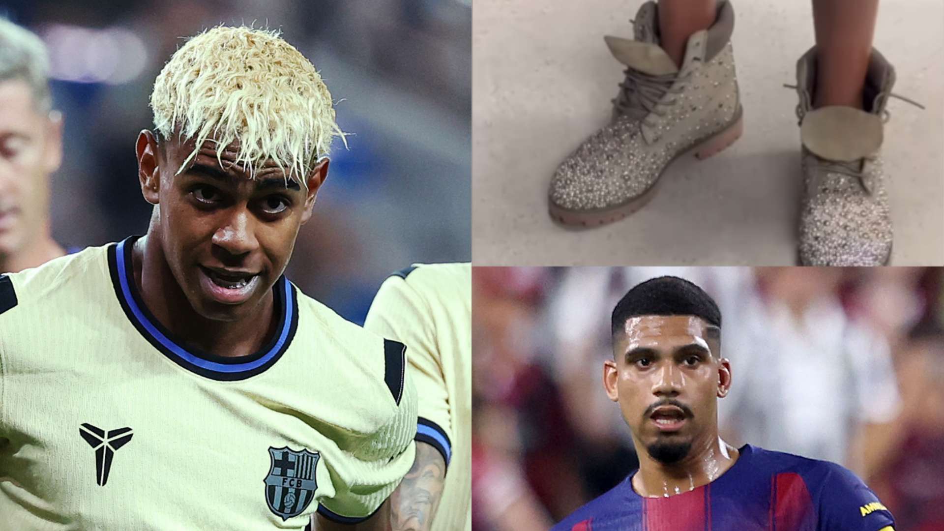 Yamal dresses like Michael Jackson! Araujo mocks teen's boots  