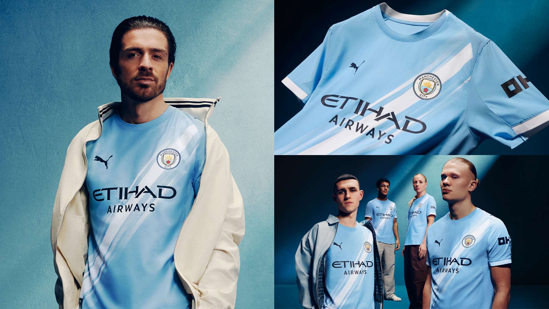 Man City 2025-26 kit: Home, away & third kits launched🔵⚪  