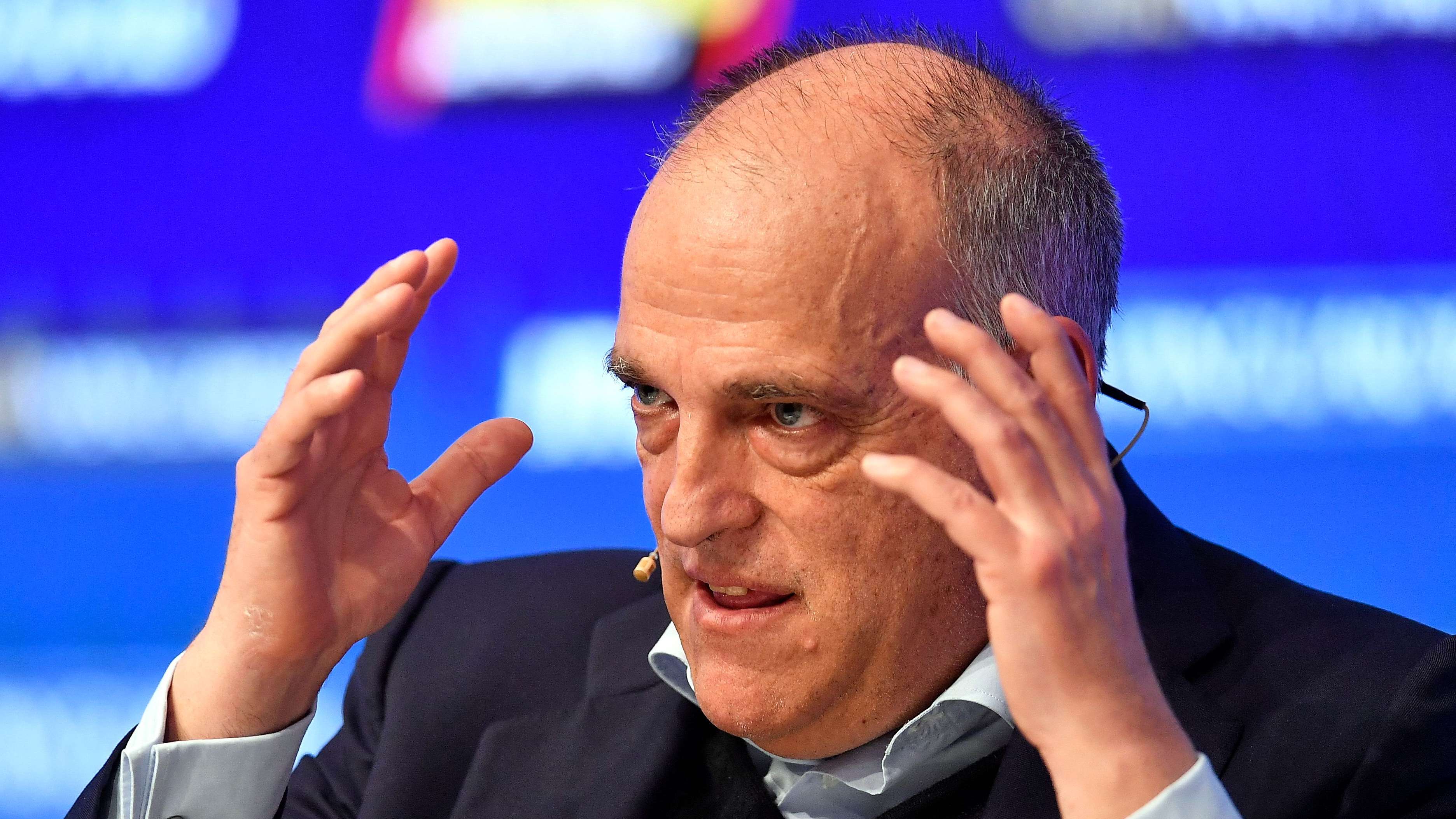 Tebas goes on another rant over 'wet dream' claim by ex-ref  