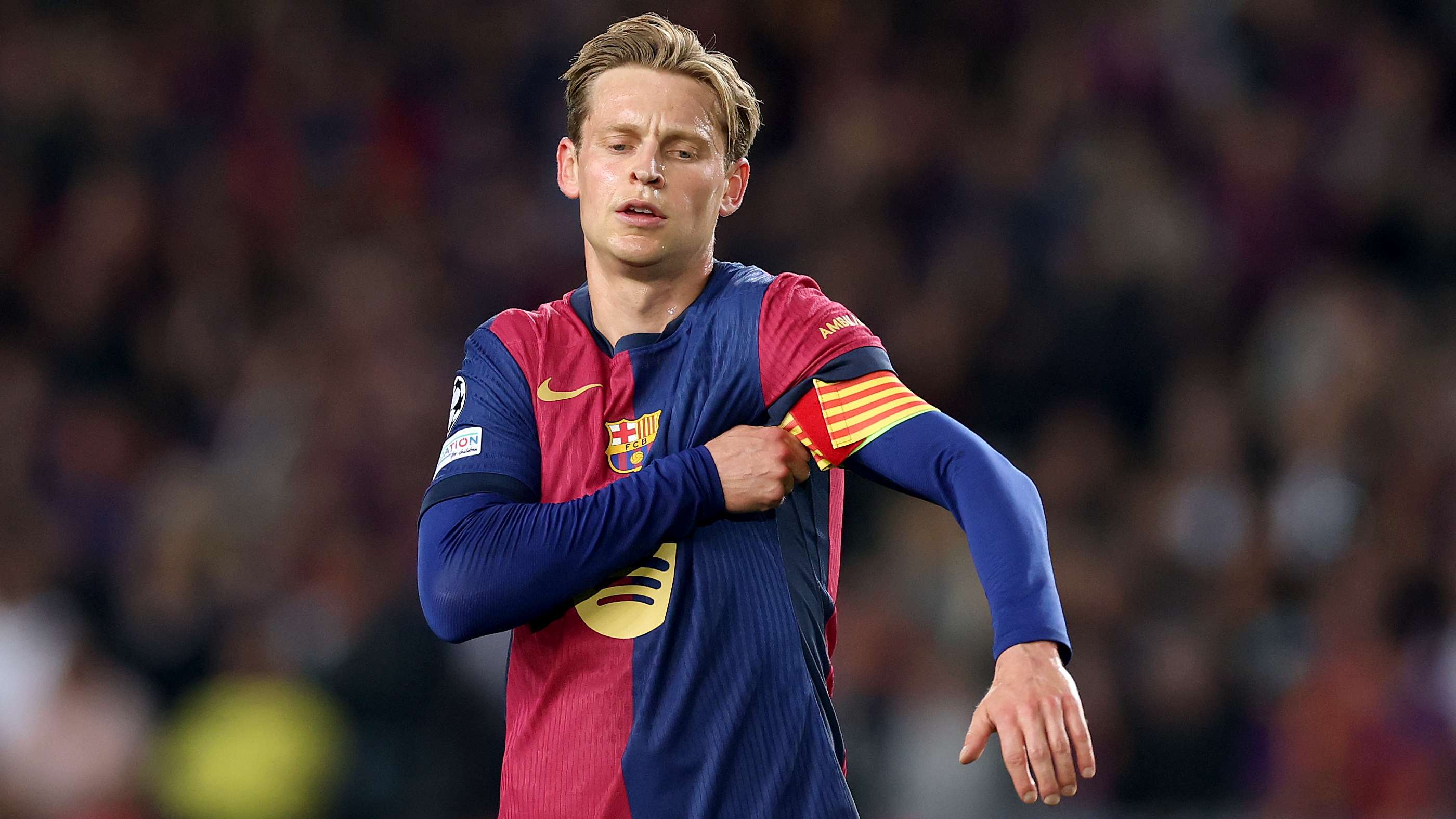 Barca's new captain? De Jong eyeing armband but Gavi making his case  
