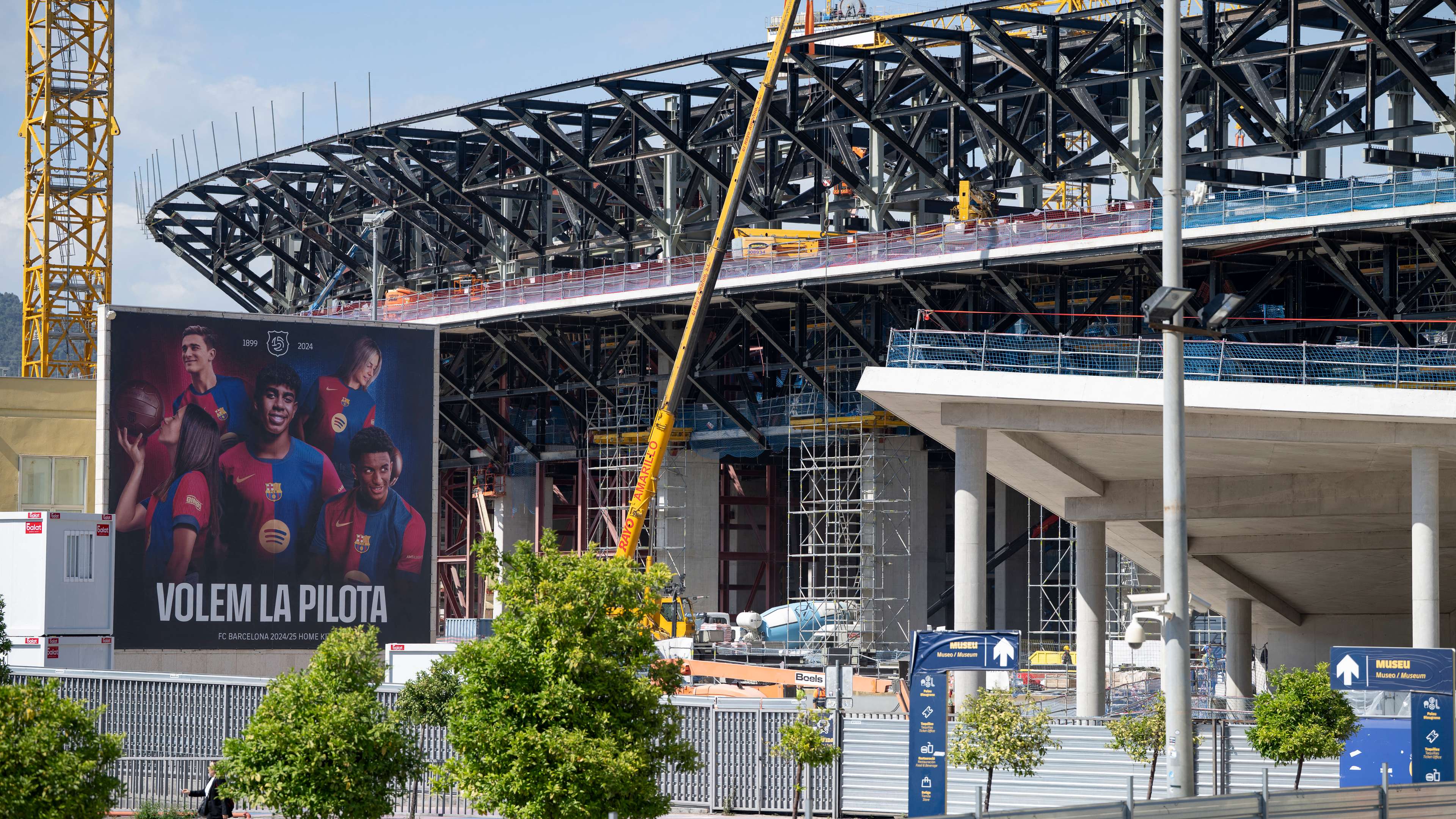 Barca on track for Camp Nou return ahead of first La Liga home game  