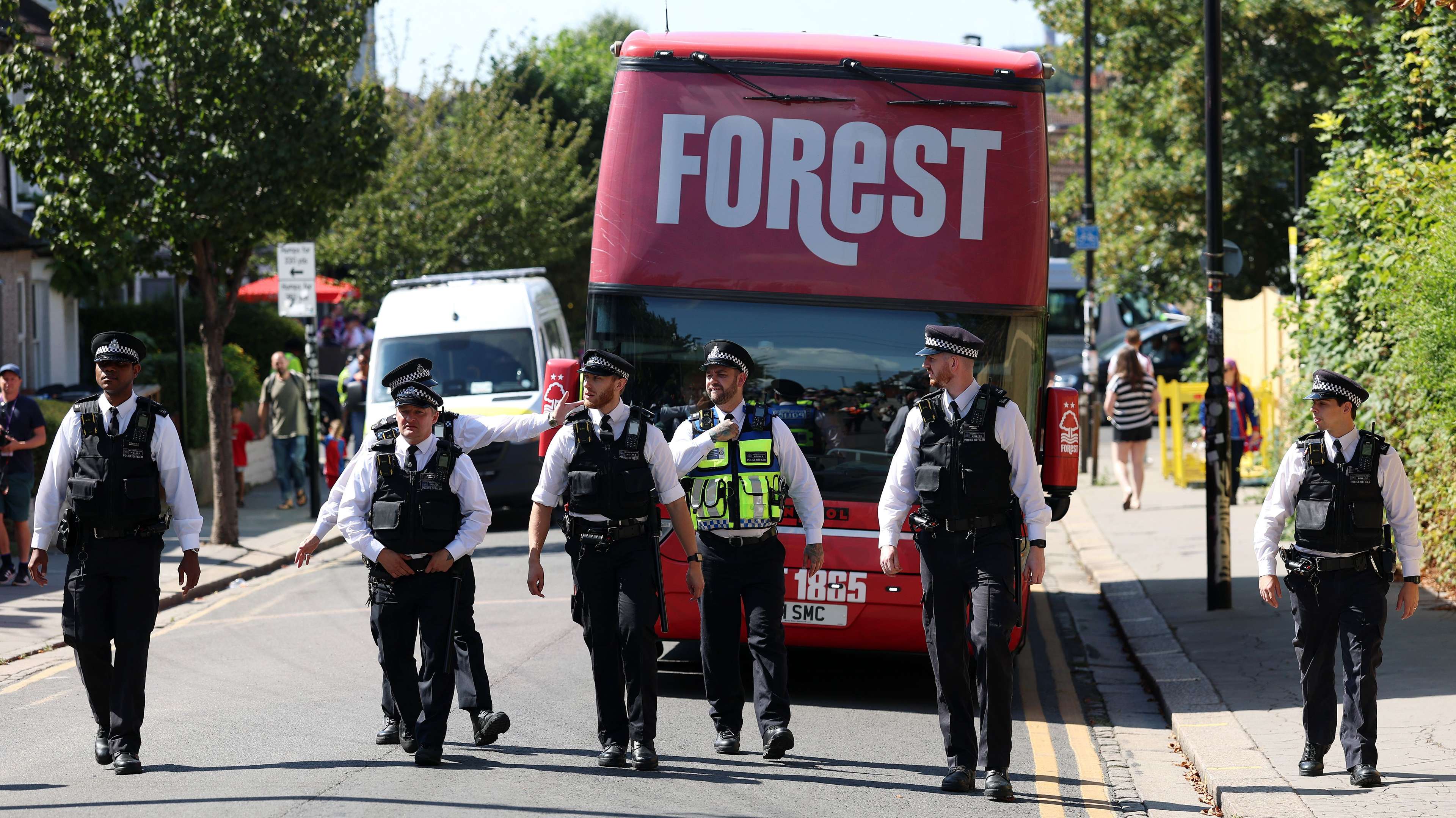 Forest given 'increased security' for grudge match with Palace  