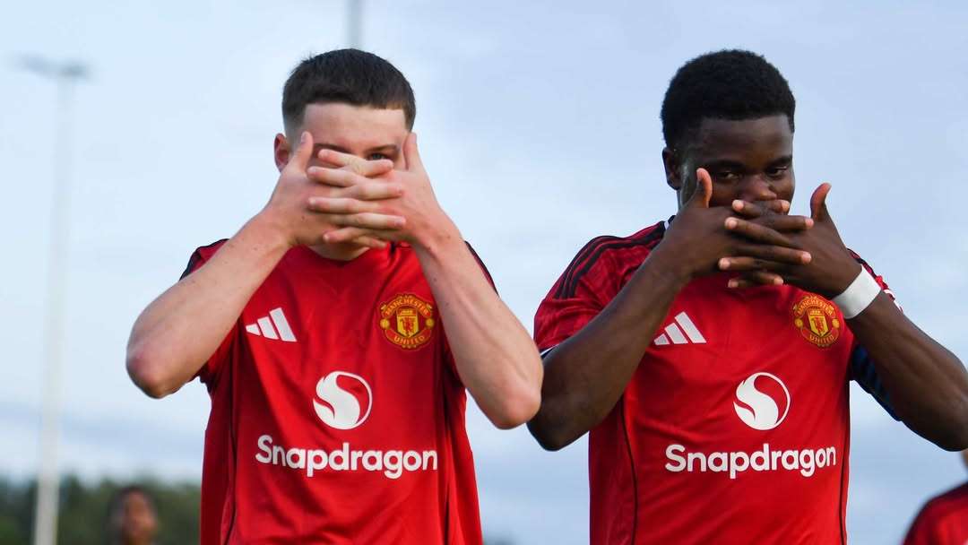 Kai Rooney off the mark for Man Utd U18s  