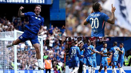 Delap at the double and Pedro stars as Chelsea cruise past Milan  