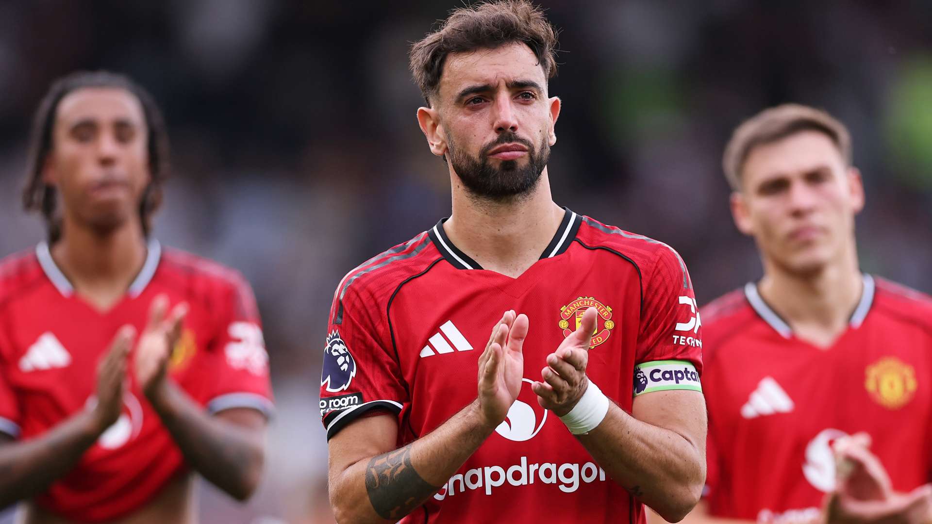 Fernandes admits he gets 'nervous' during every Man Utd game  