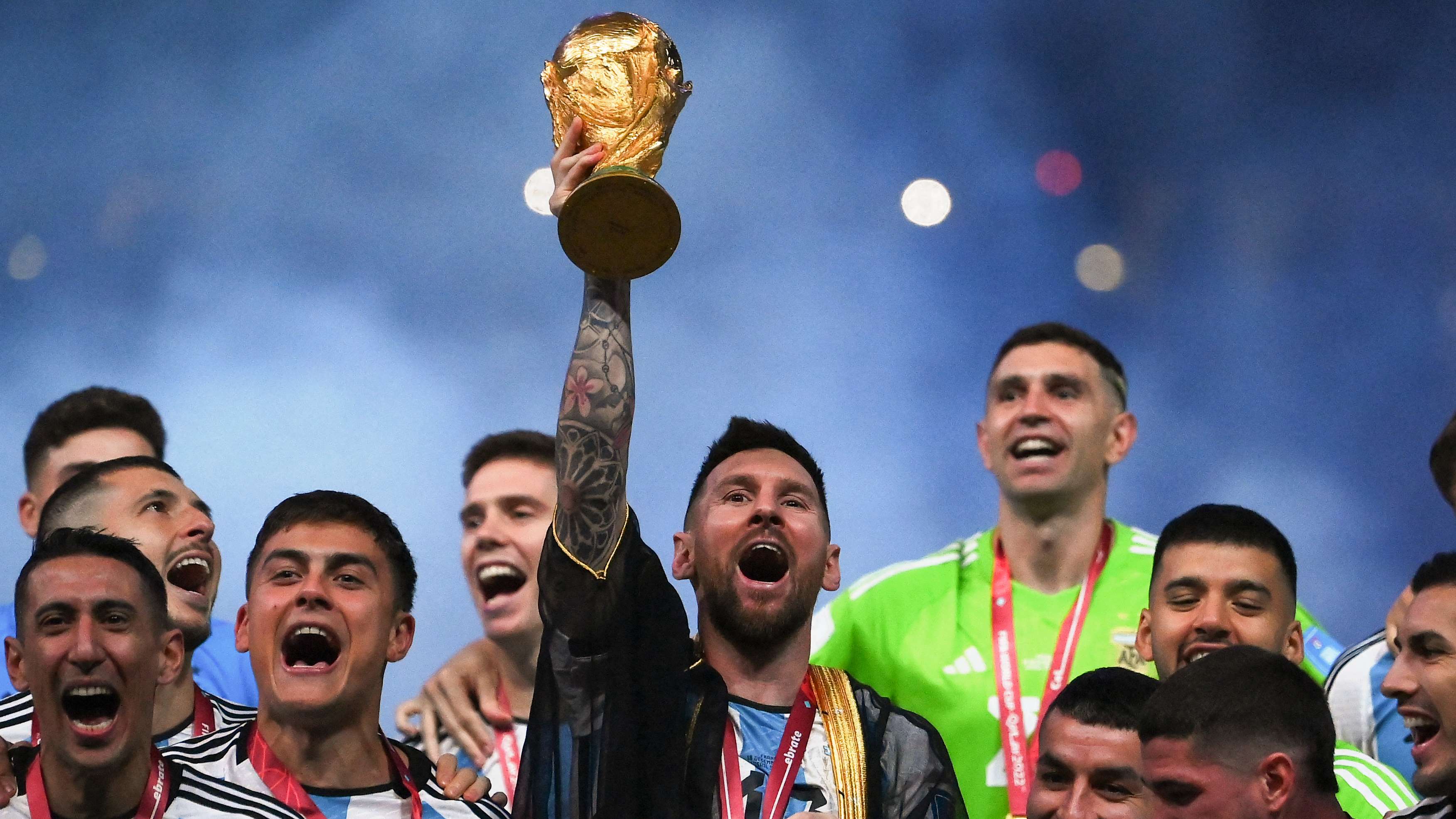 Watch: Argentina’s emotional tribute to Lionel Messi  